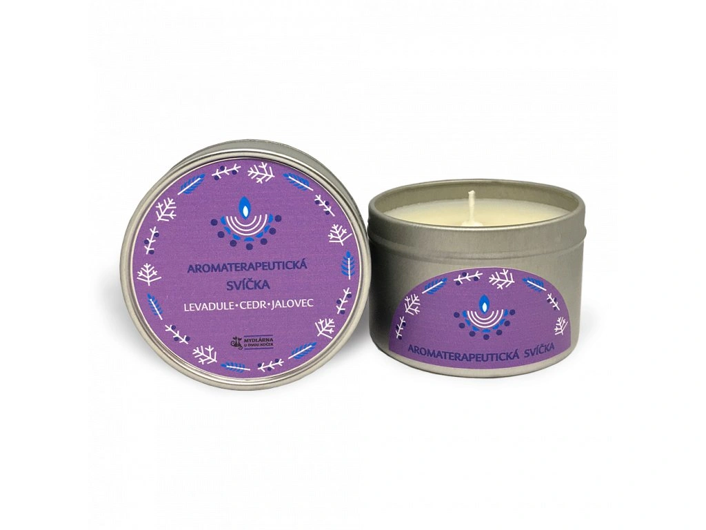 Mydlárna u dvou koček - Konejšivá svíčka s levandulí 120 ml